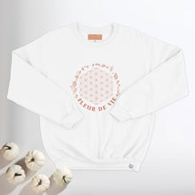 Charger l&#39;image dans la galerie, Crewneck - Fleur de vie - design DEVANT -  Adulte
