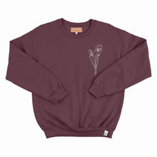 Charger l&#39;image dans la galerie, Crewneck - couleurs saisonnières - 1 fleur simple - Adulte
