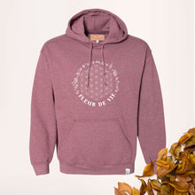 Charger l&#39;image dans la galerie, Hoodie - Fleur de vie - design DEVANT - Adulte
